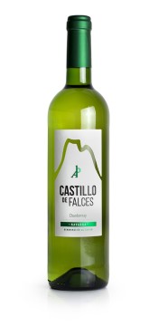 Botella de blanco Chardonnay Castillo de Falces